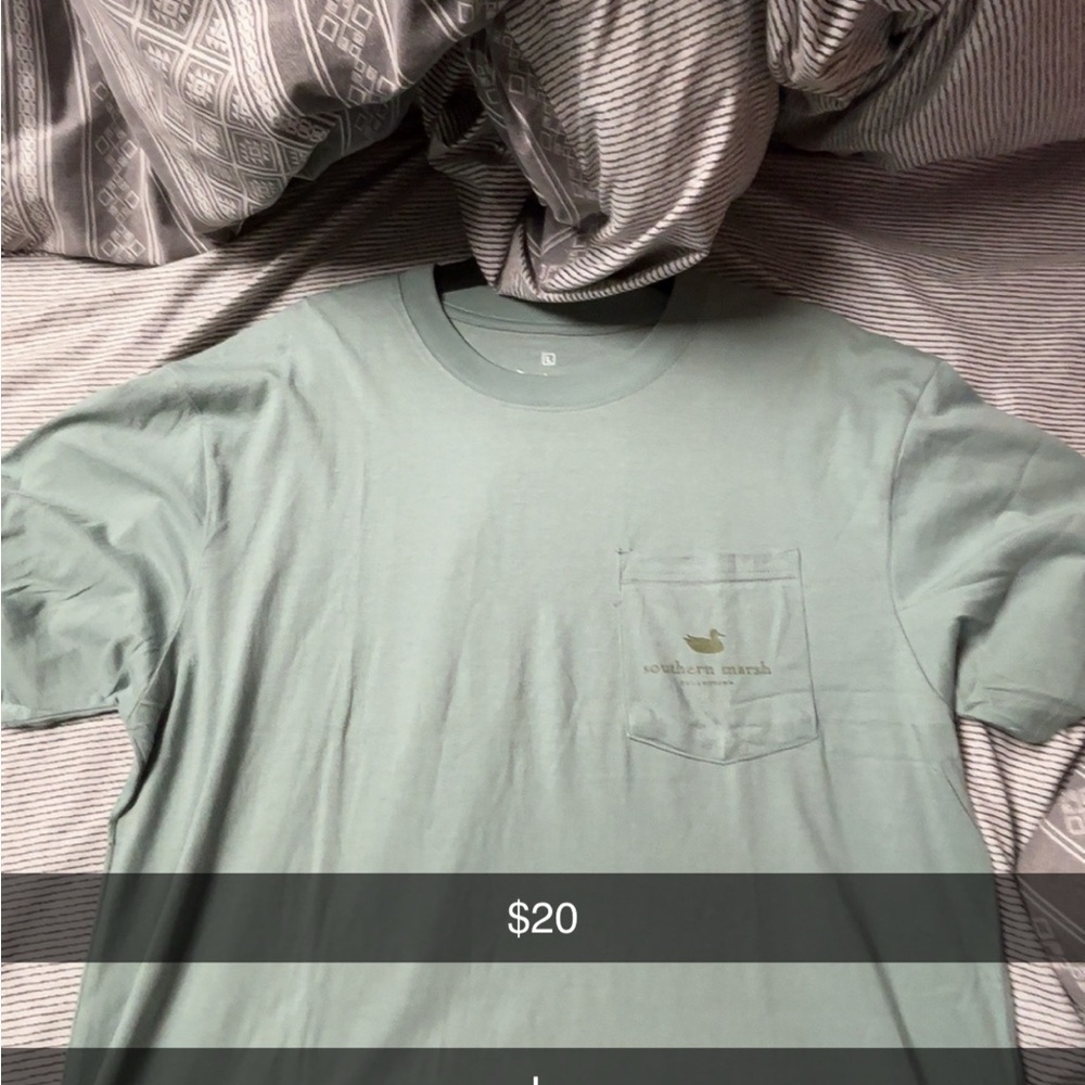 Southern Marsh Men's Sage Green Tee